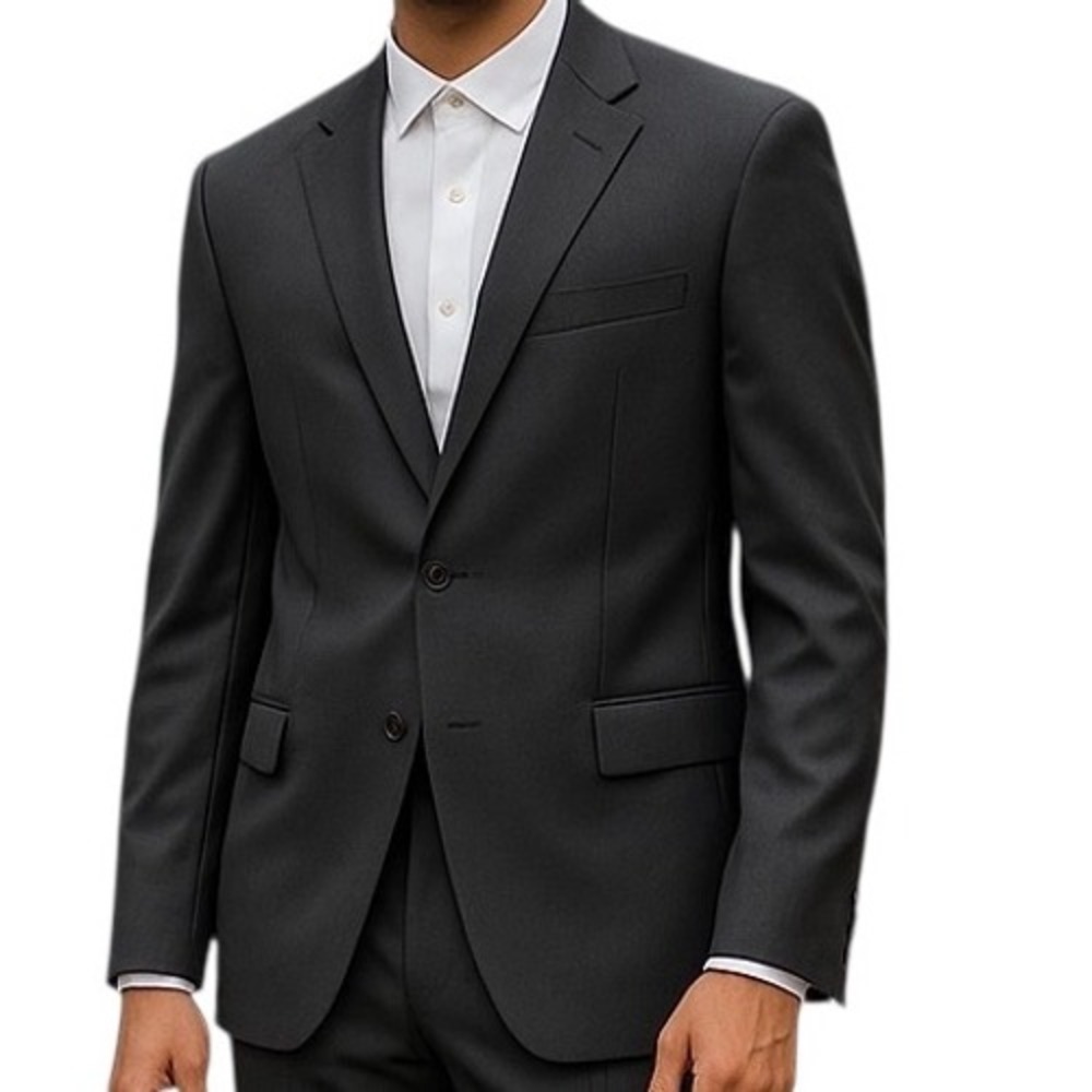 Lauren Ralph Lauren Men's Wool Blend Sport Coat‎ Blazer Black Size 44R Business